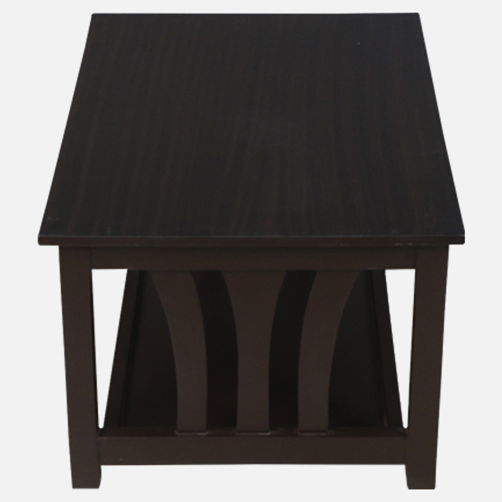 MAARK WOODEN FINISH M3 COFFEE TABLE WALNUT COLOUR