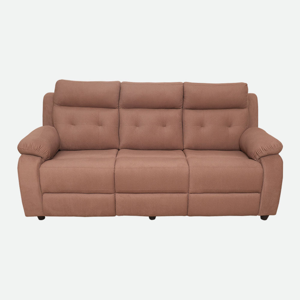 MAARK MANUAL RECLINER FABRIC SOFA SET (3+2) GALAXY