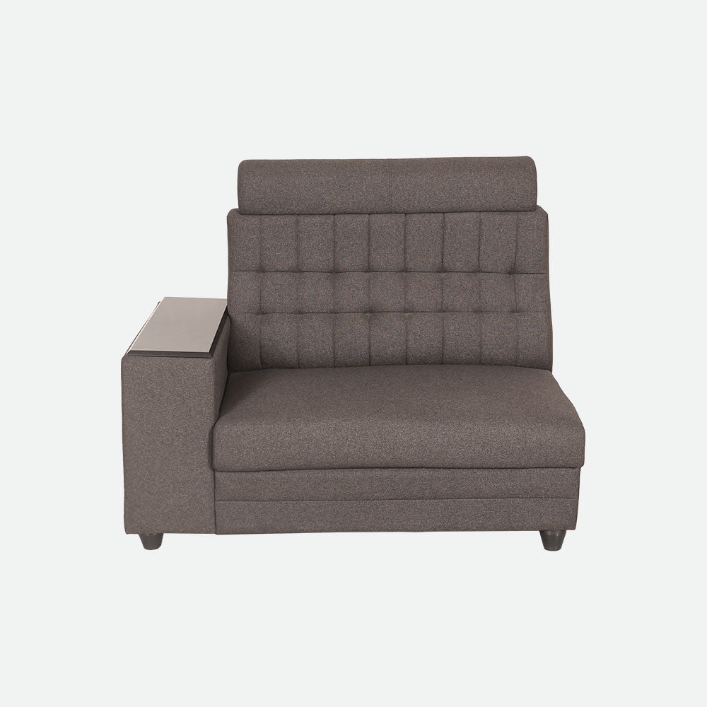 MAARK FABRIC CORNER SOFA 8 SEATER HEADREST