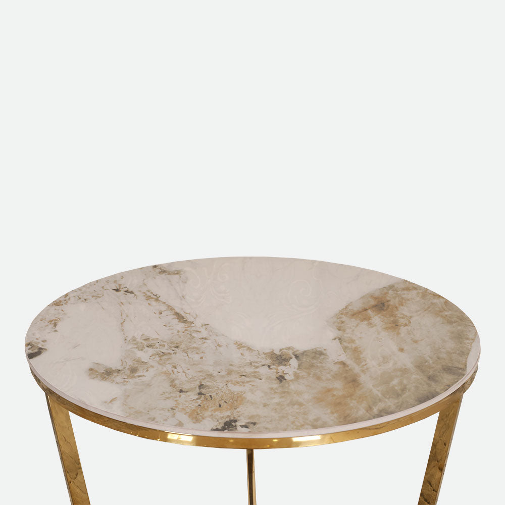 MAARK MARBLE TOP COFFEE TABLE SET CJ-05 HT