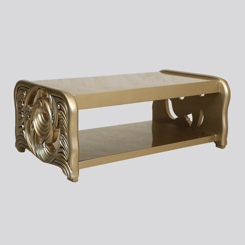 MAARK GLASS TOP COFFEE TABLE CLASSIC SM