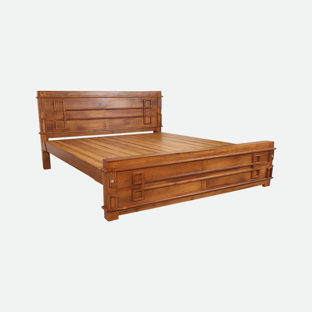 MAARK KING SIZE BED (6*6.25) CC-07 WCF