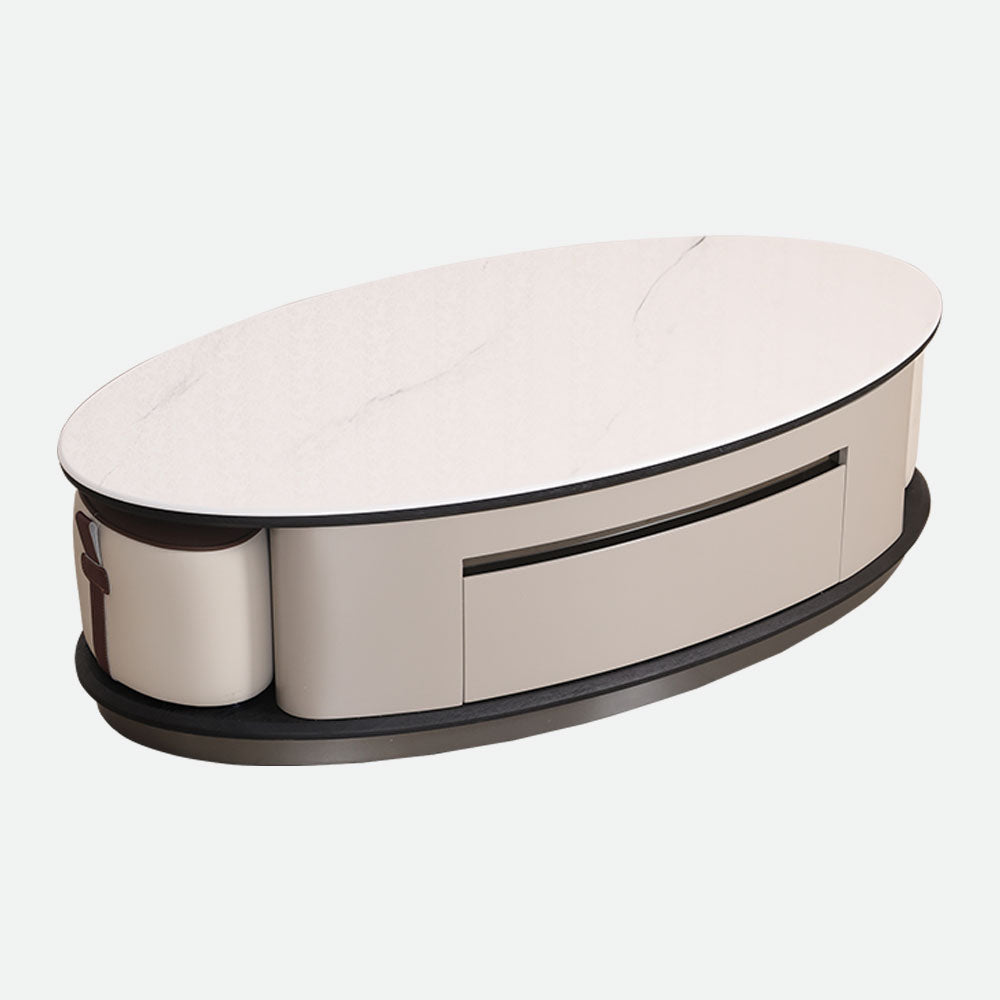MAARK MARBLE TOP COFFEE TABLE CJ3521 HT