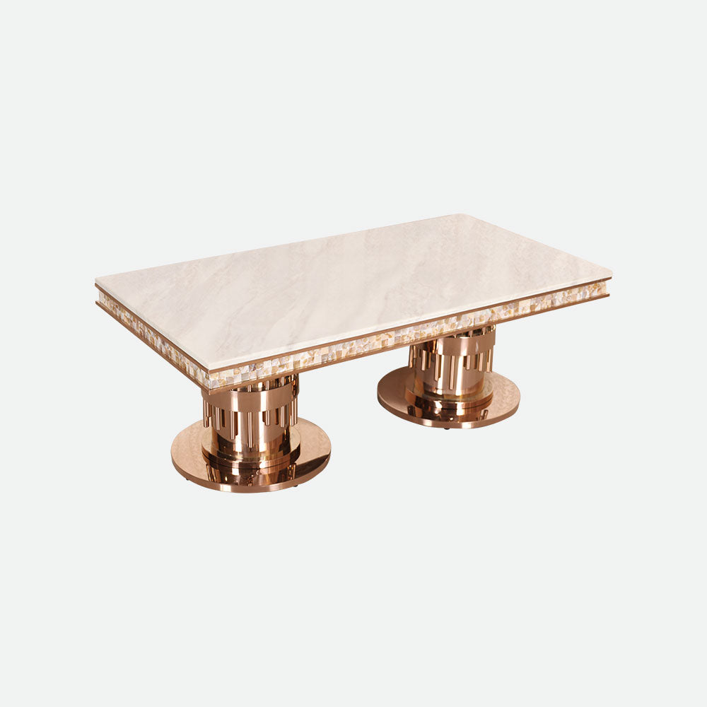 MAARK MARBLE TOP COFFEE TABLE 303 HT