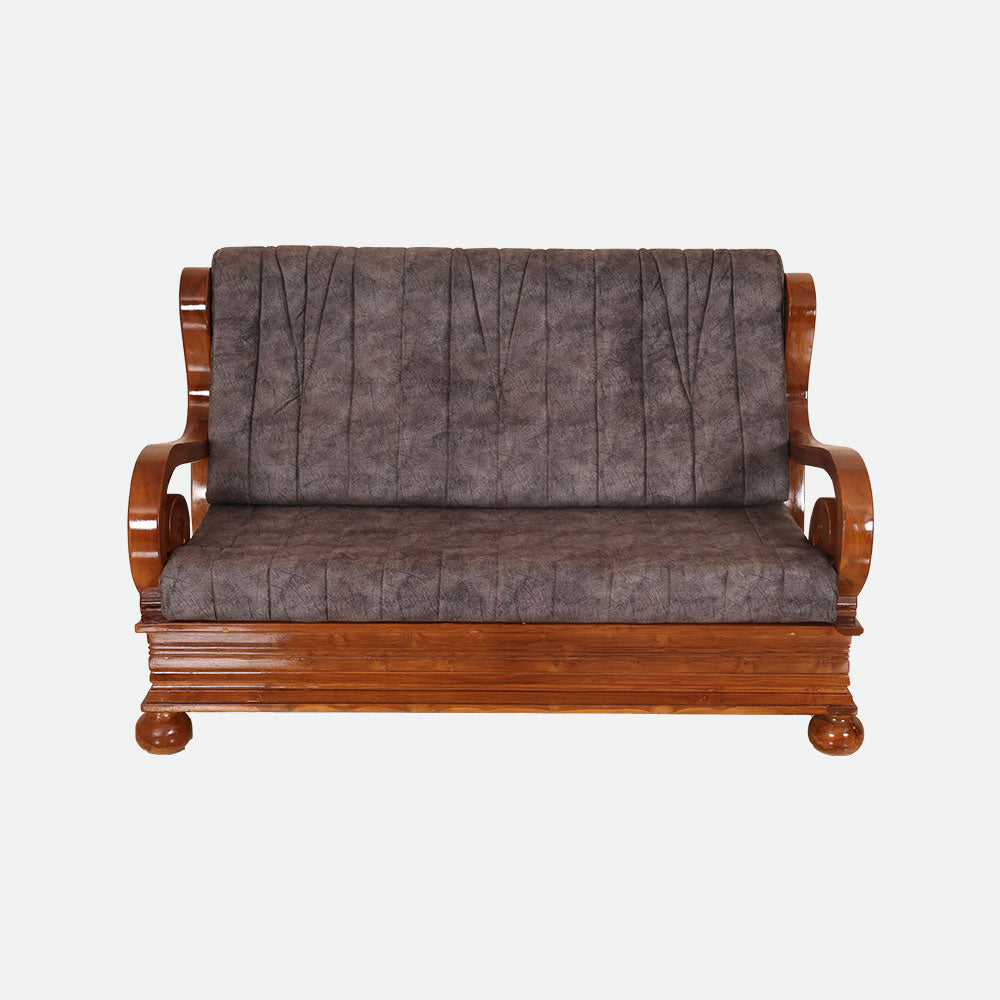 MAARK WOODEN SOFA SET (3+1+1) S-43 WCF