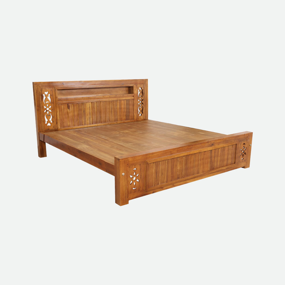 MAARK KING SIZE BED (6*6.25) AK-13 WCF