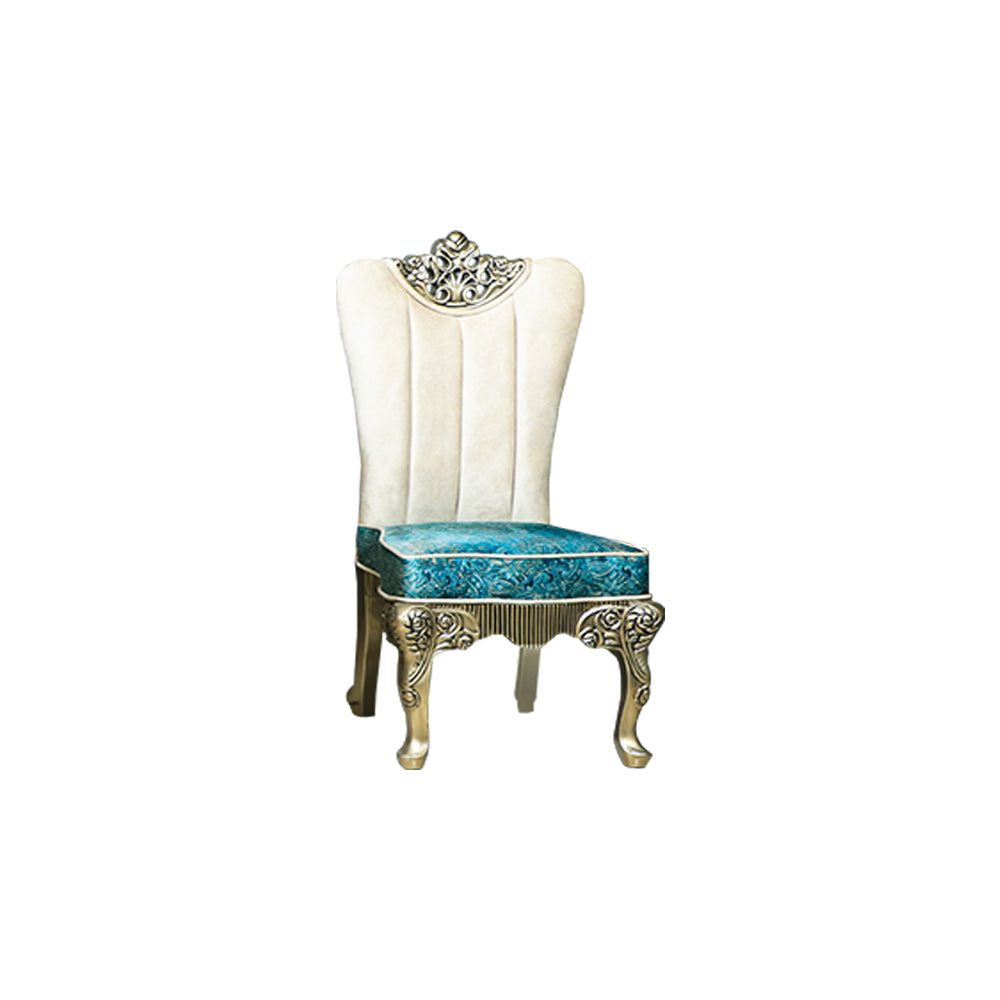 MAARK MARBLE TOP 6 SEATER DINING SET JORDEN SAI