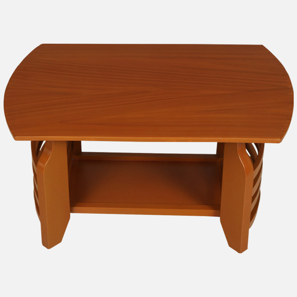 MAARK WOODEN FINISH ROYAL COFFEE TABLE TEAK COLOUR