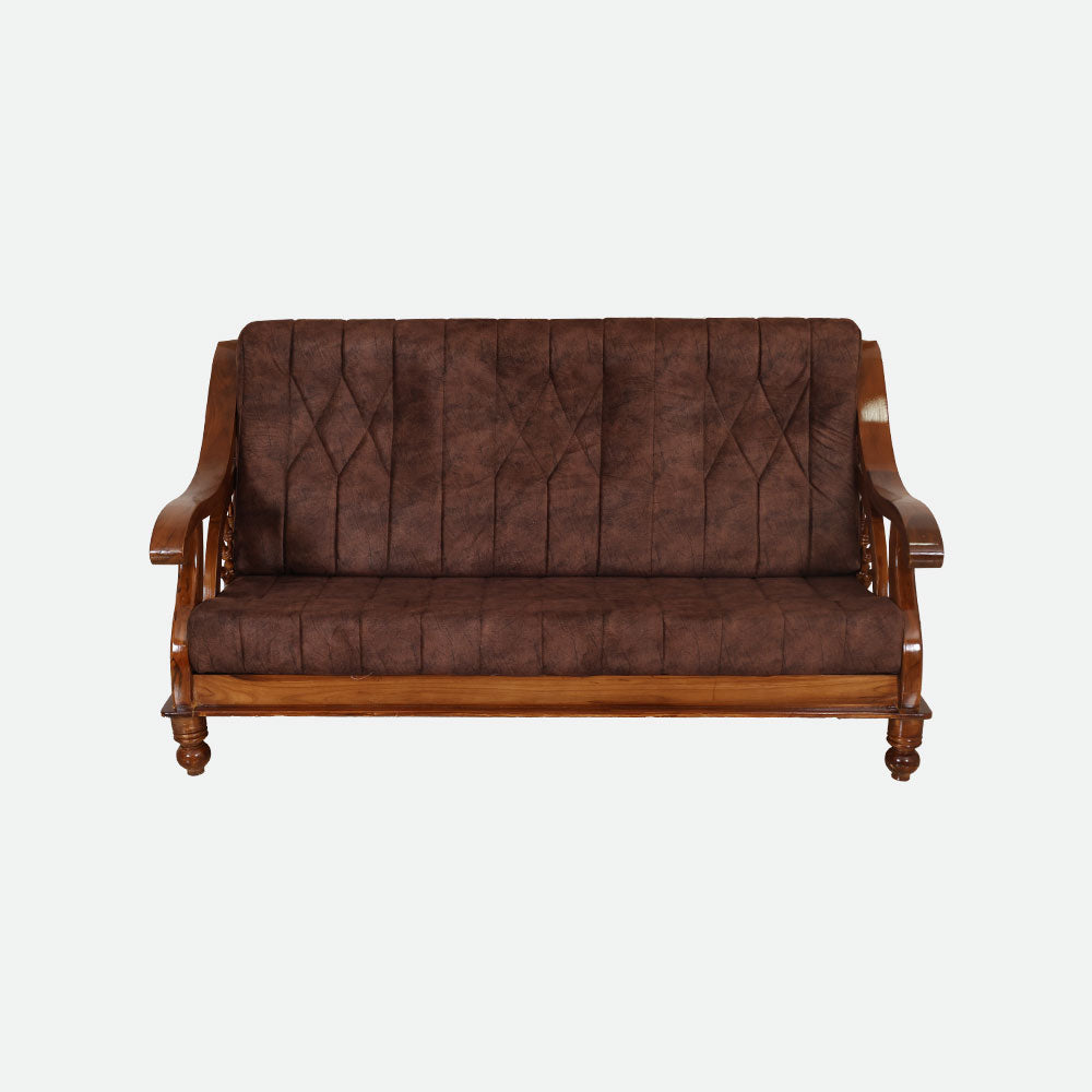 MAARK WOODEN SOFA SET (3+1+1) S-15 WCF