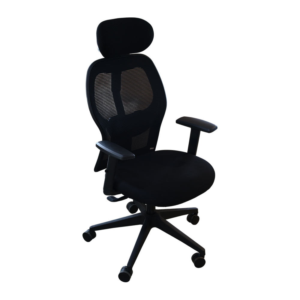 MAARK HIGH BACK OFFICE CHAIR ELITE EC BLACK IAFA