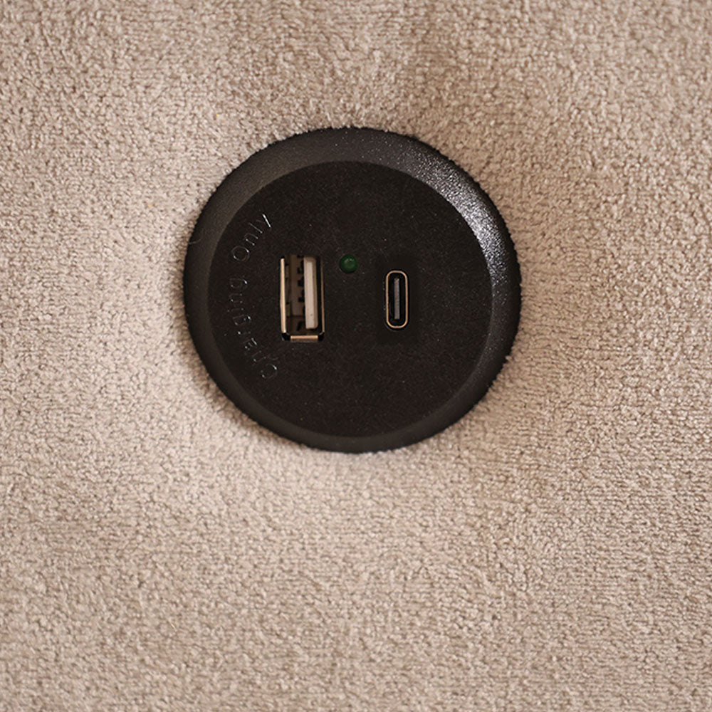 MAARK SOFA CUM BED S01002 STEEL COLOUR HT