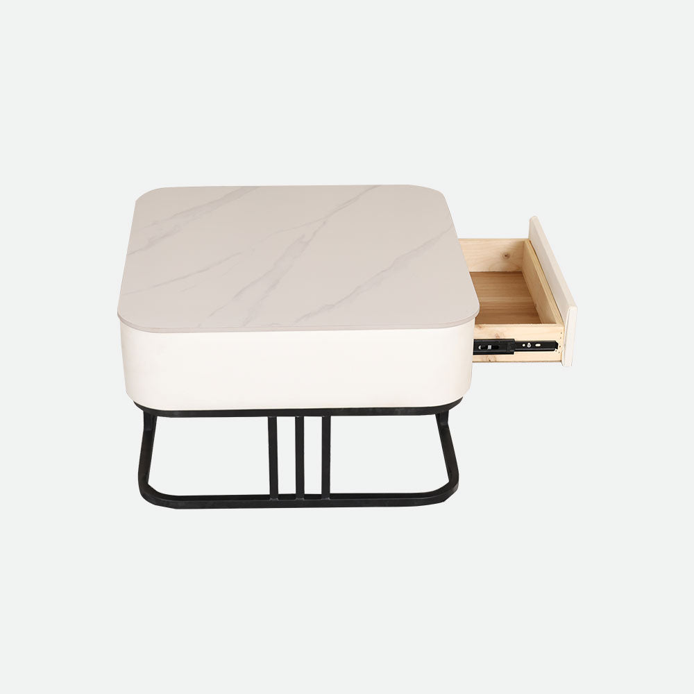 MAARK GLASS TOP COFFEE TABLE CJ-20 HT