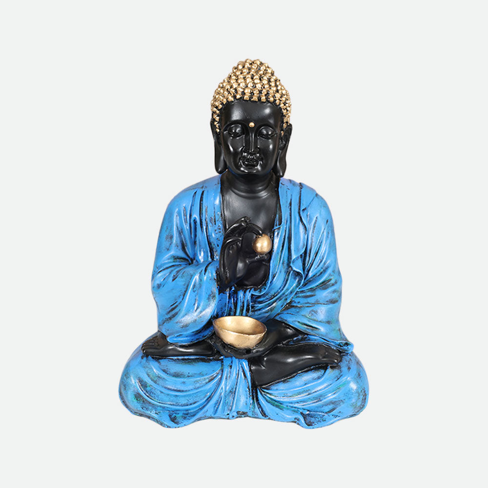 MAARK STATUE GOLI BUDDHA 12" EH