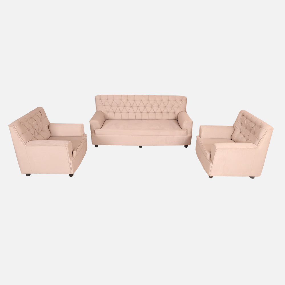 MAARK FABRIC SOFA SET (3+1+1) TUXEDO