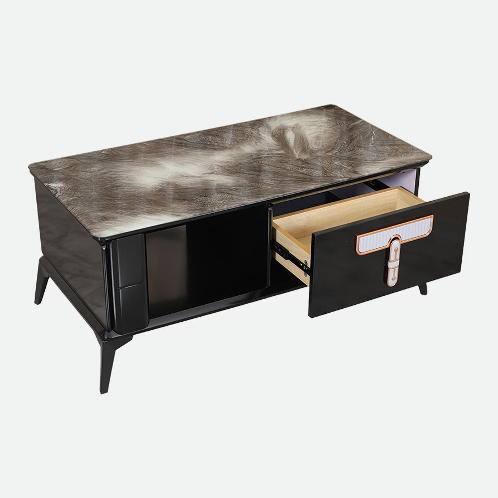 MAARK GLASS TOP COFFEE TABLE C32 HT