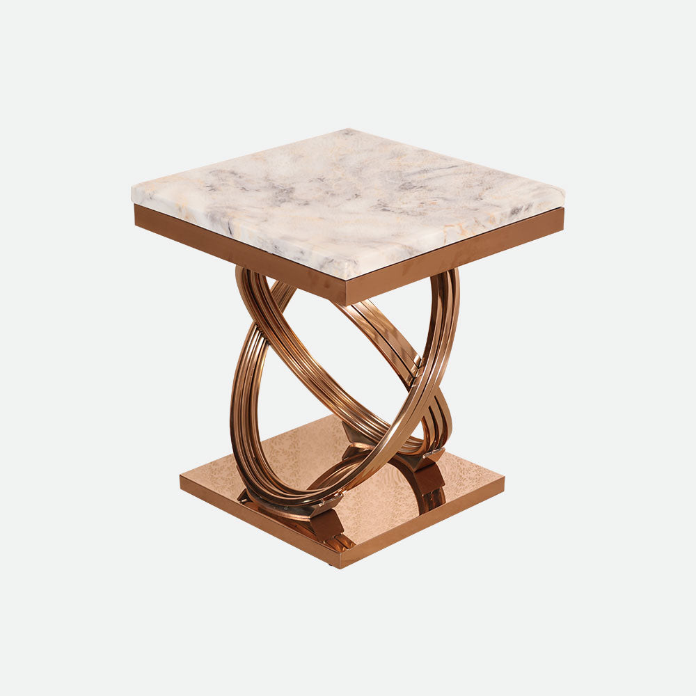 MAARK MARBLE TOP COFFEE TABLE T032-SML HT