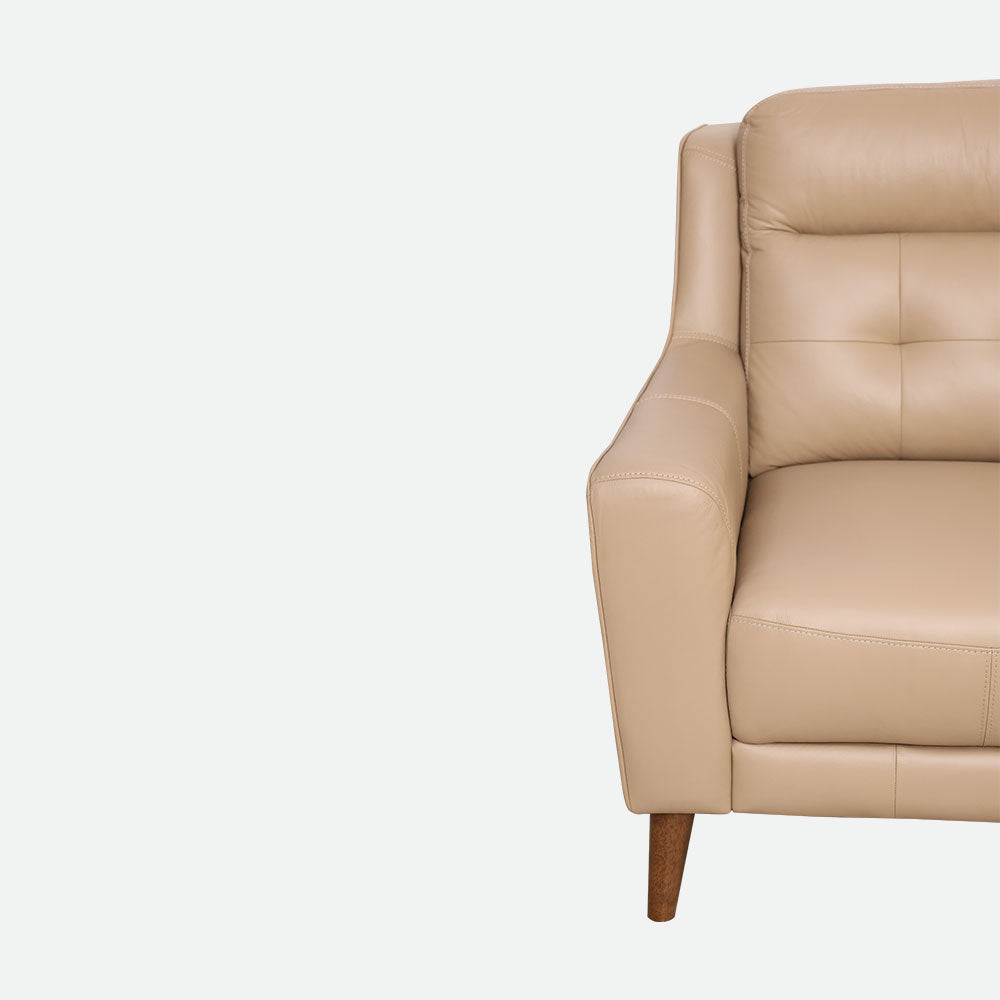 MAARK LEATHER SOFA SET (3+2) 6030 TAN ML
