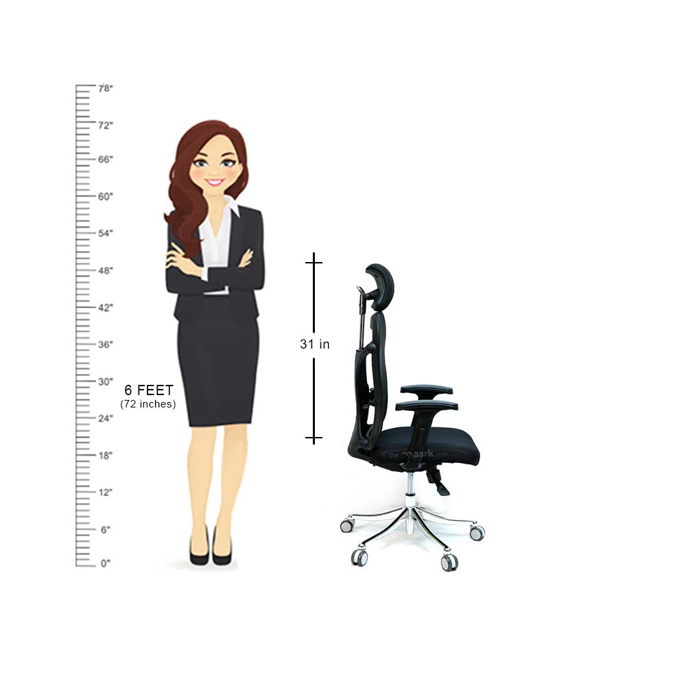 MAARK HIGH BACK OFFICE CHAIR OPTIMUS PREMIUM GL