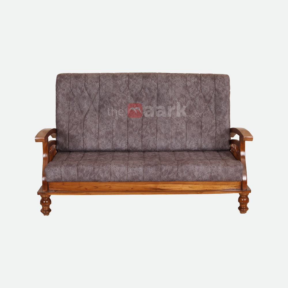 MAARK WOODEN SOFA SET (3+1+1) S-47 WCF