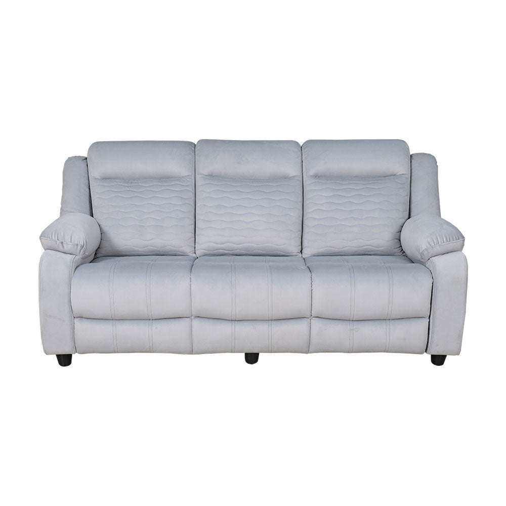 MAARK MANUAL RECLINER FABRIC SOFA SET (3+2R ) WAVE