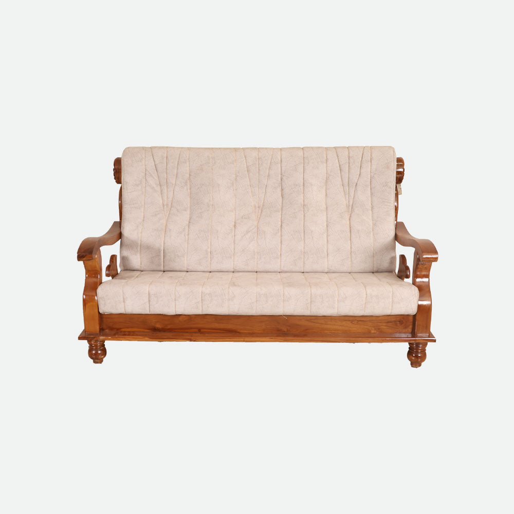 MAARK WOODEN SOFA SET (3+1+1) S-41 WCF