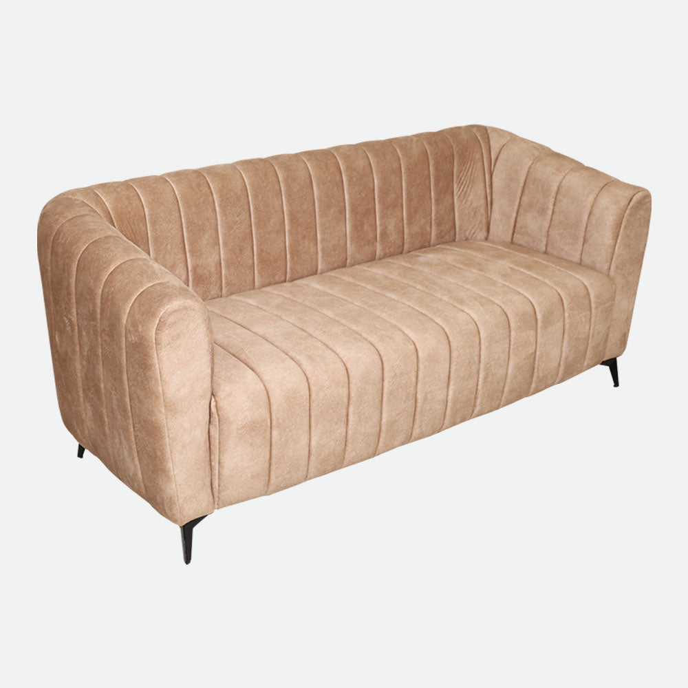 MAARK FABRIC THREE SEATER SOFA FLOREDA