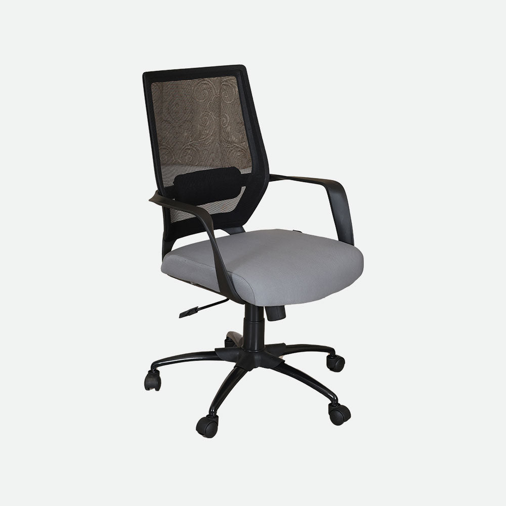MAARK MEDIUM BACK OFFICE CHAIR 2080 BLACK COLOUR AS
