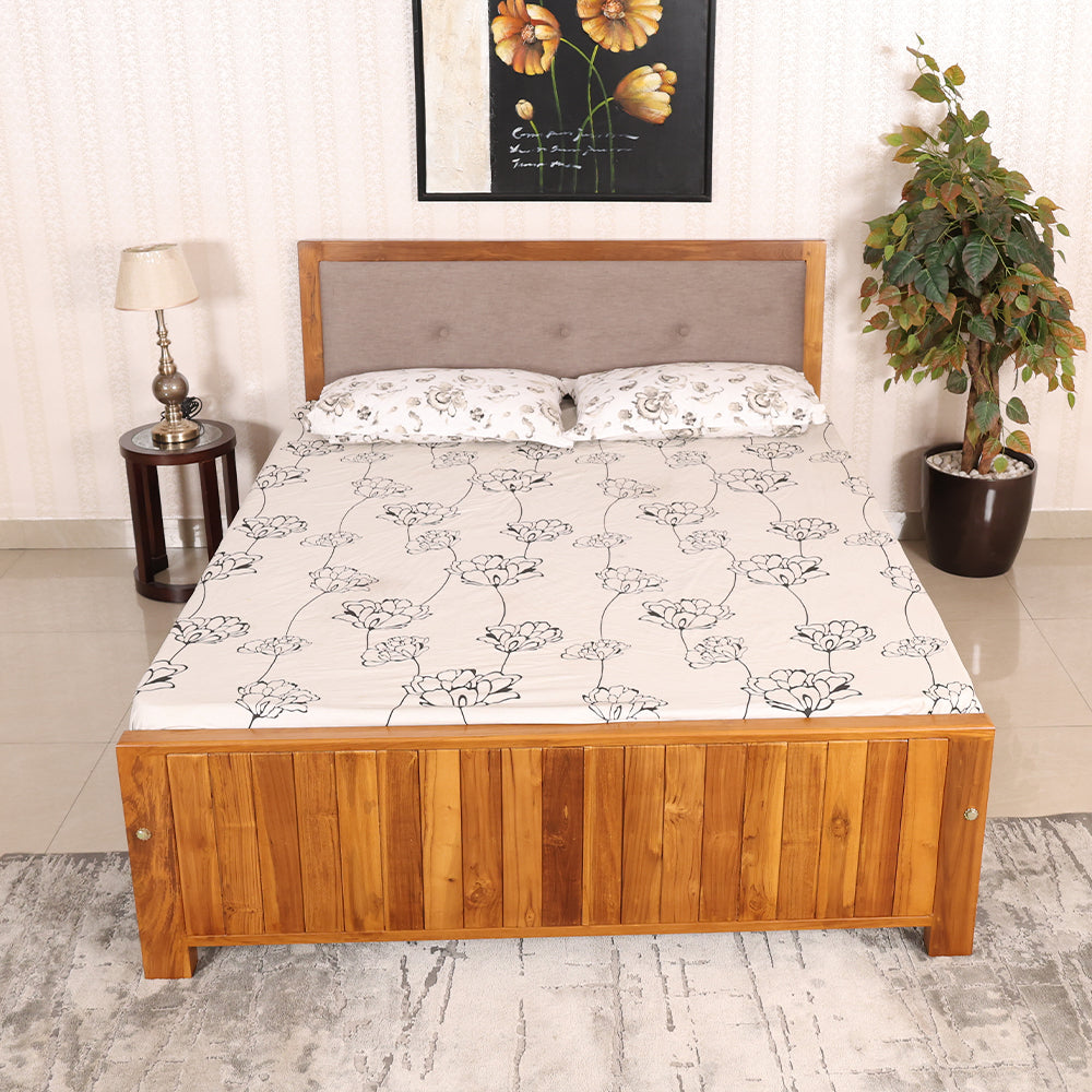 MAARK KING SIZE BED (6*6.25) 242 DC
