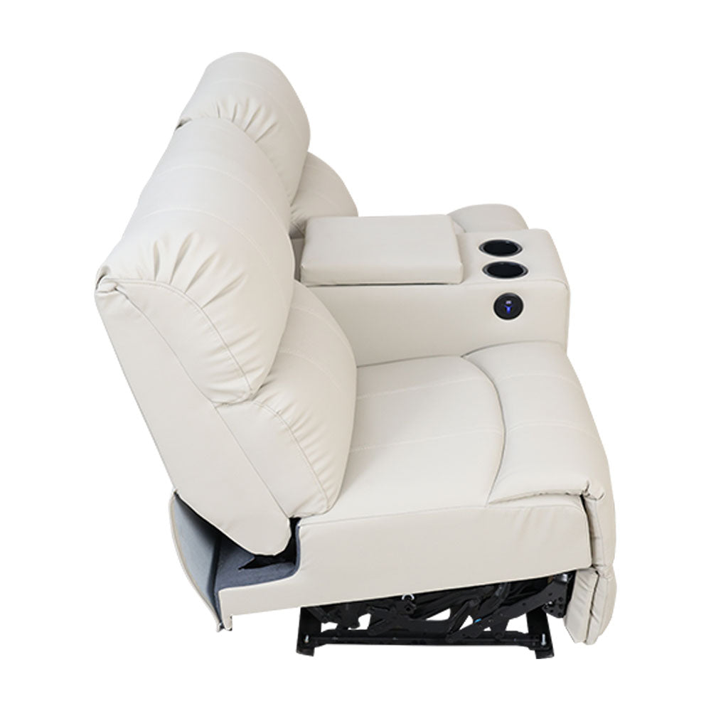 MAARK CORNER MOTORIZED RECLINER FABRIC SOFA (D+CONS+2+CONS+C+2+CONS+2+CONS) F211