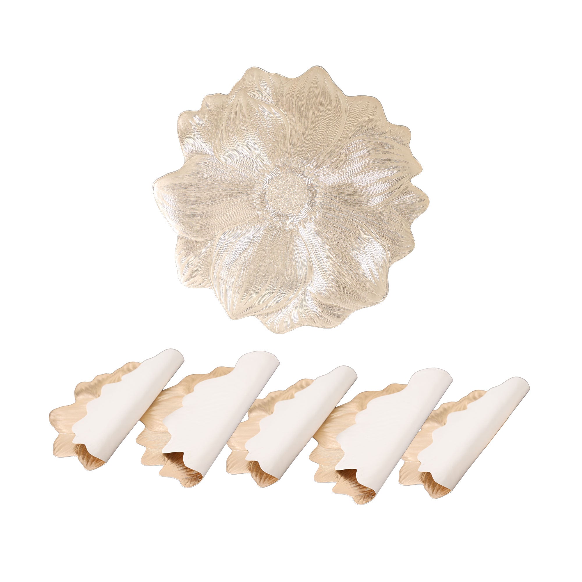 MAARK LEATHER PLACE MAT ROUND @18% CC