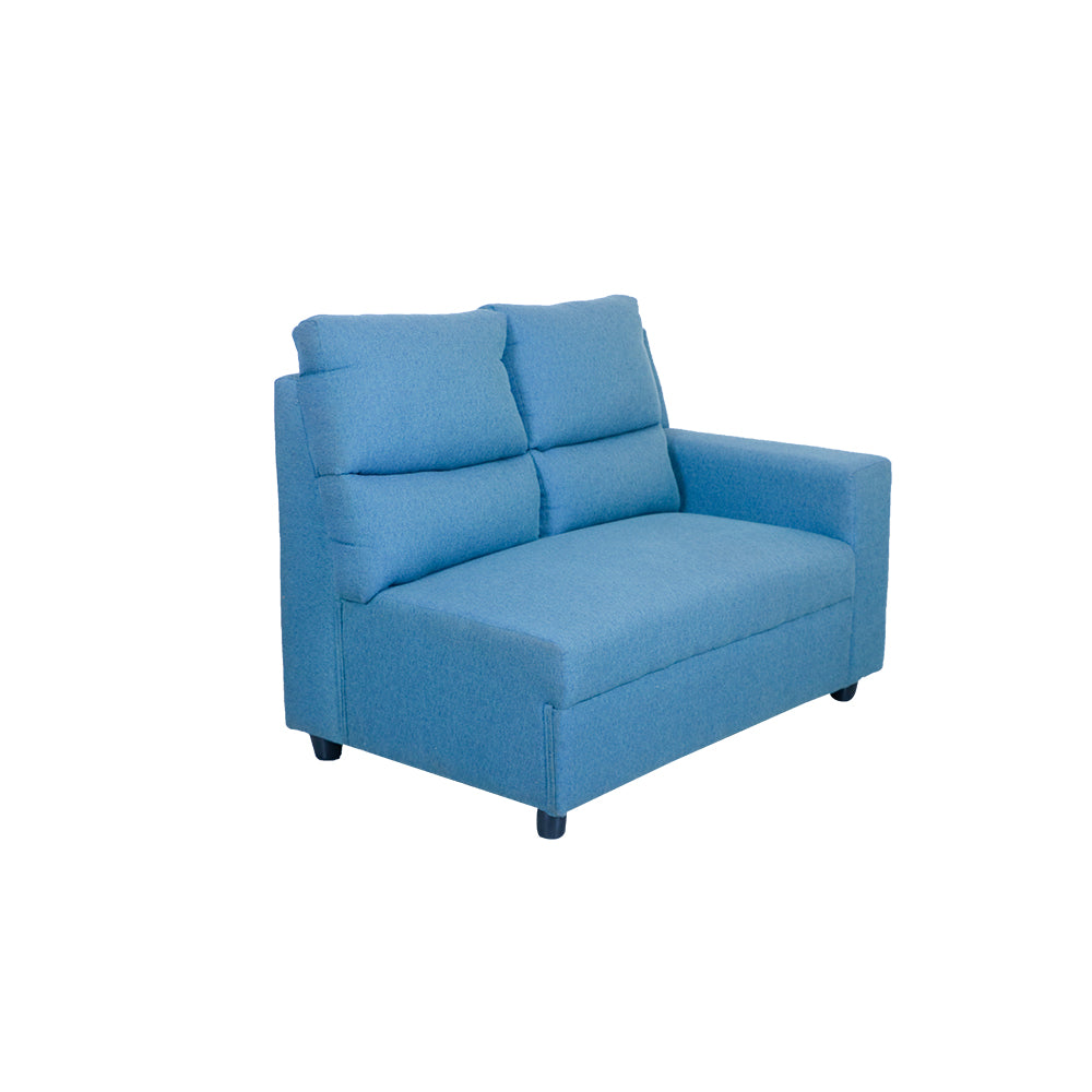 MAARK FABRIC CORNER SOFA 5 SEATER SAJINA BLUE COLOUR