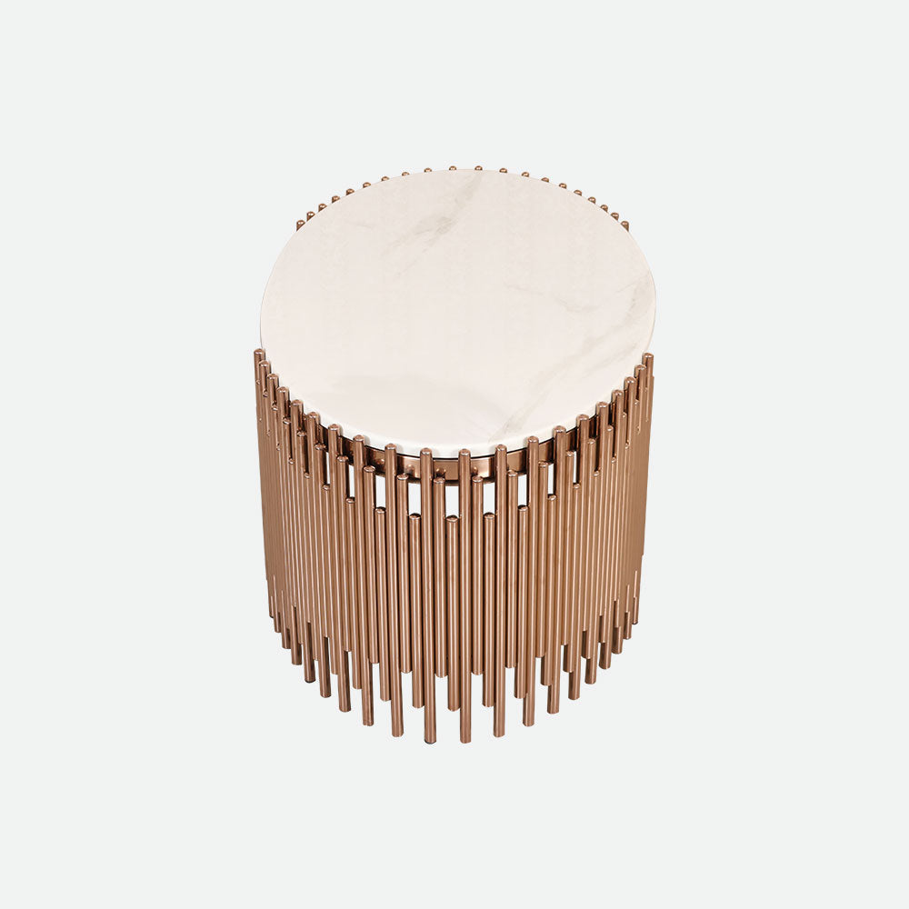 MAARK MARBLE TOP COFFEE TABLE 323(40) HT