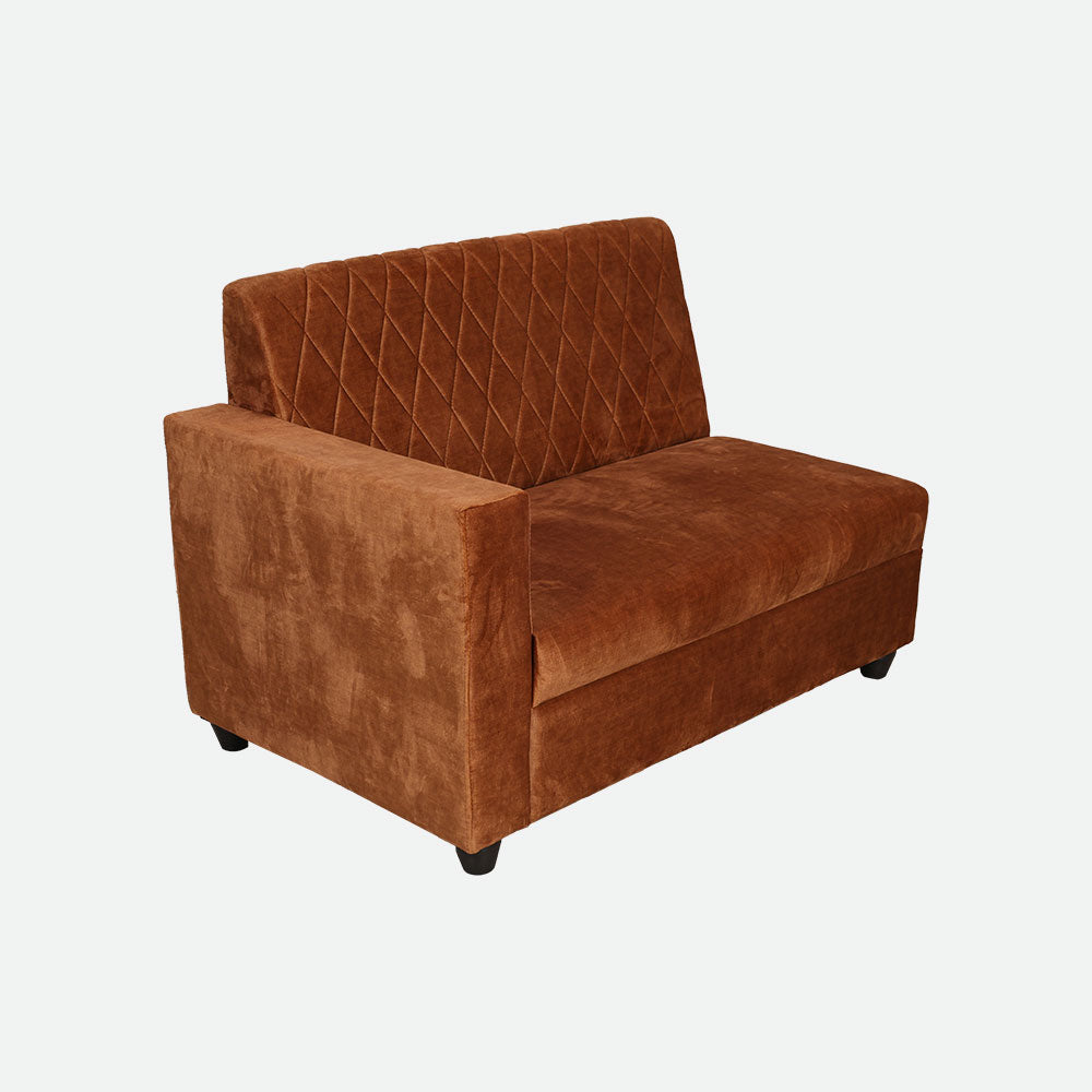 MAARK FABRIC CORNER SOFA (4+C+2) HONEY