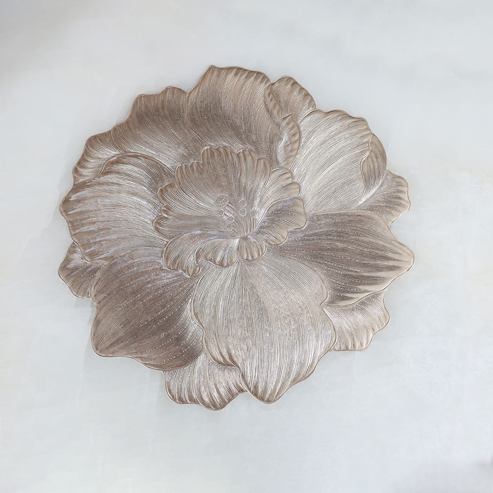 MAARK LEATHER PLACE MAT ROUND CC