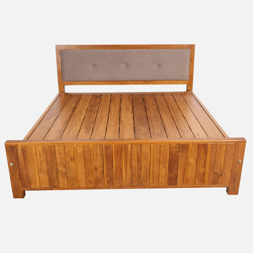 MAARK QUEEN SIZE BED (5*6.25) 242  DC