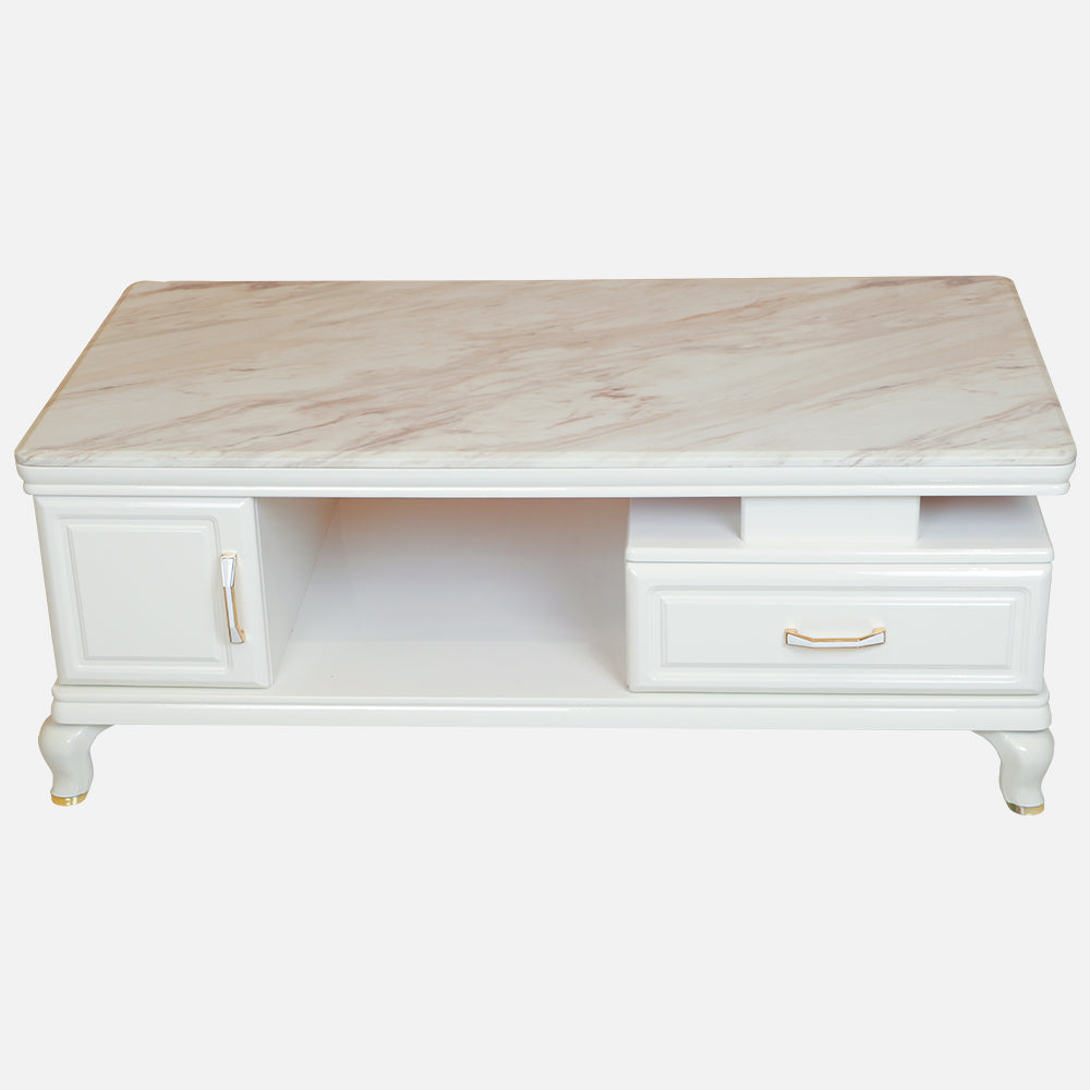 MAARK MARBLE TOP COFFEE TABLE CTM-9124 HT