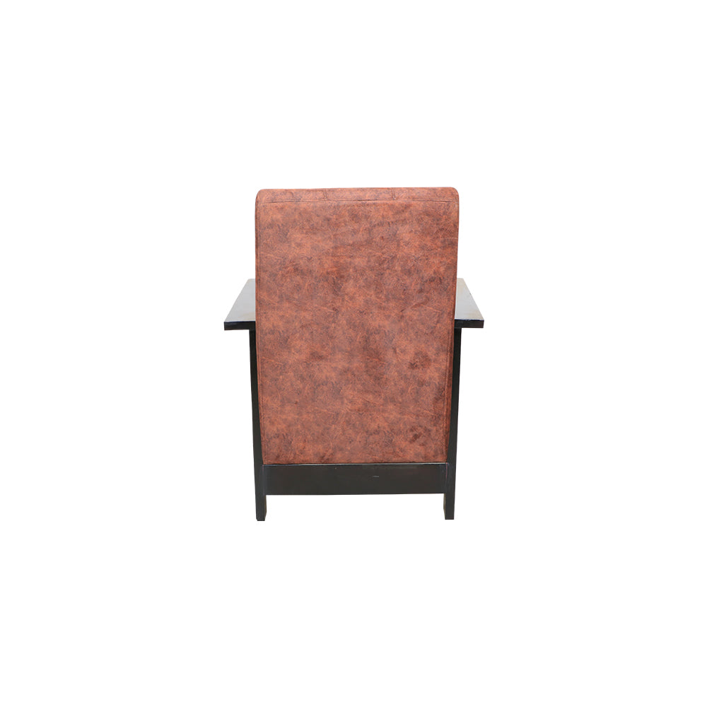 MAARK WOODEN SOFA SET (3+1+1) DELHI WALNUT COLOUR