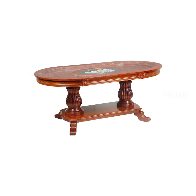 MAARK WOODEN TOP 6 SEATER DINING SET 618-902 HT