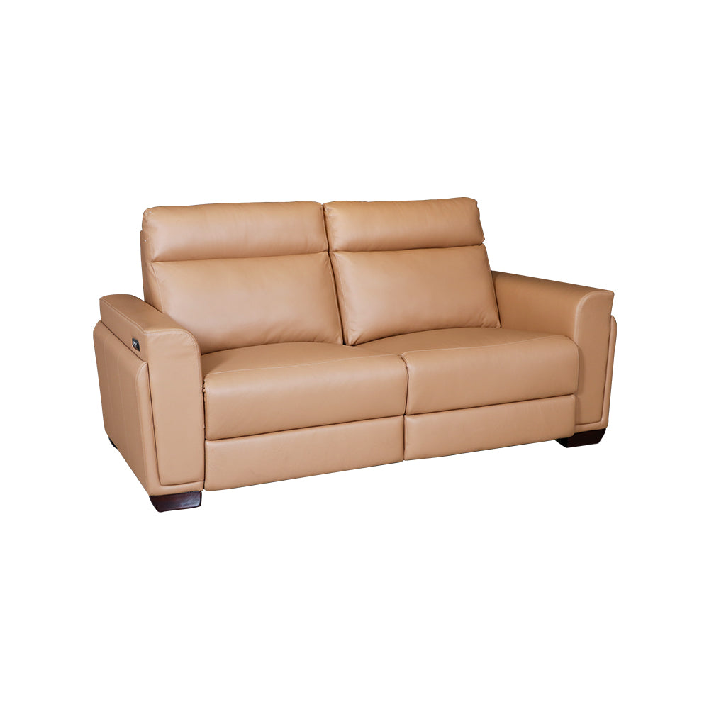 MAARK MOTORIZED RECLINER LEATHER SOFA SET (3R+2R ROME RL