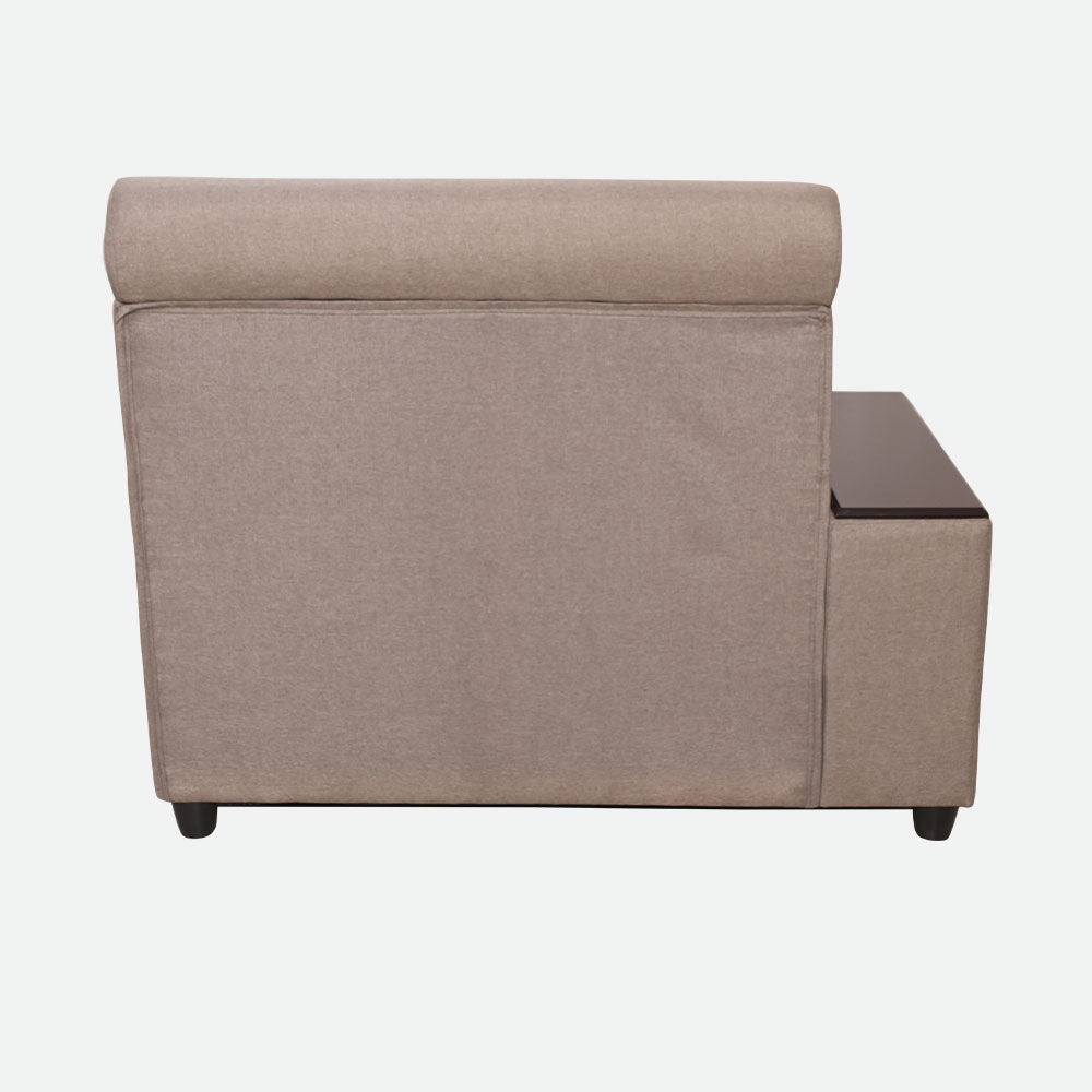 MAARK FABRIC CORNER SOFA 8 SEATER HEADREST