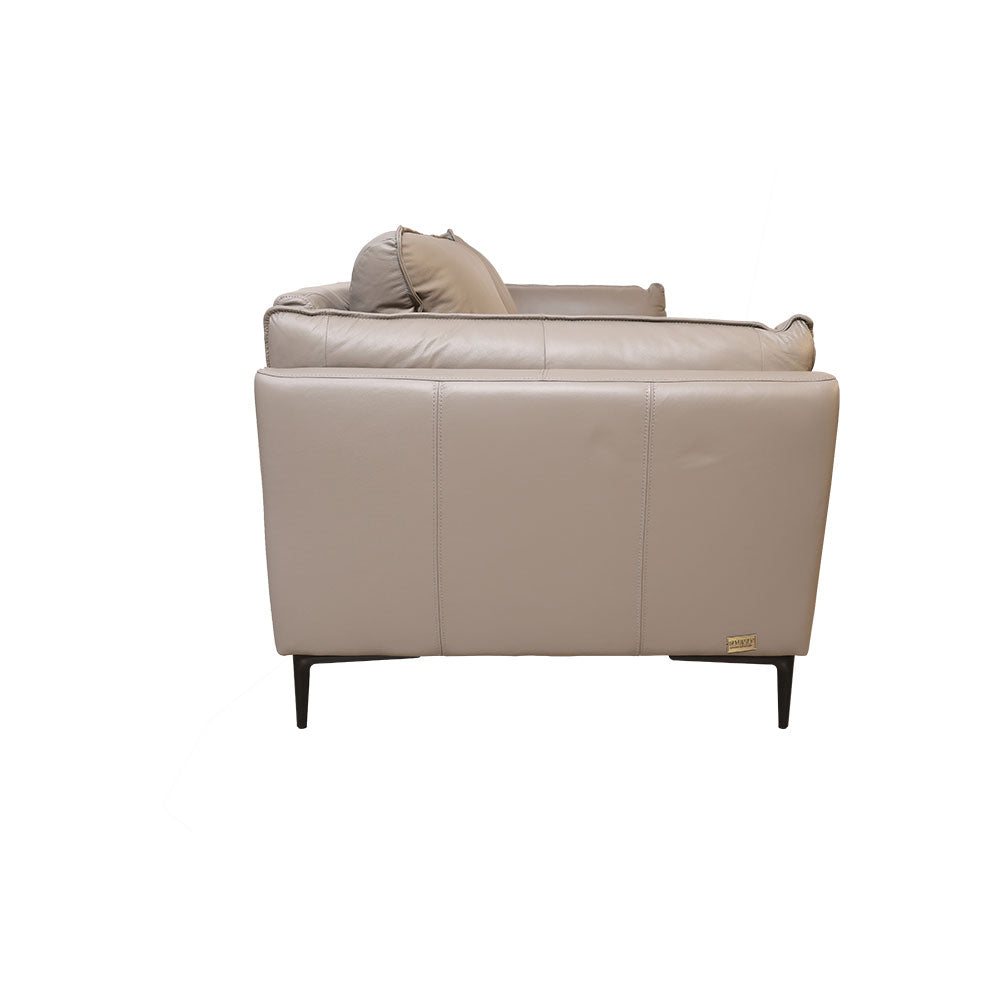 MAARK LEATHER SOFA SET (3+2) 6015 SMOKY GRAY ML