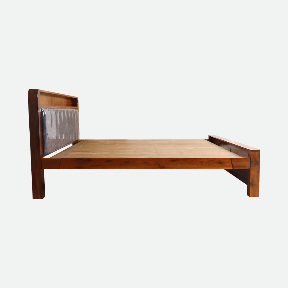 MAARK KING SIZE BED (6*6.25) CUSHION WITH HEAD STORAGE 01-AK WCF