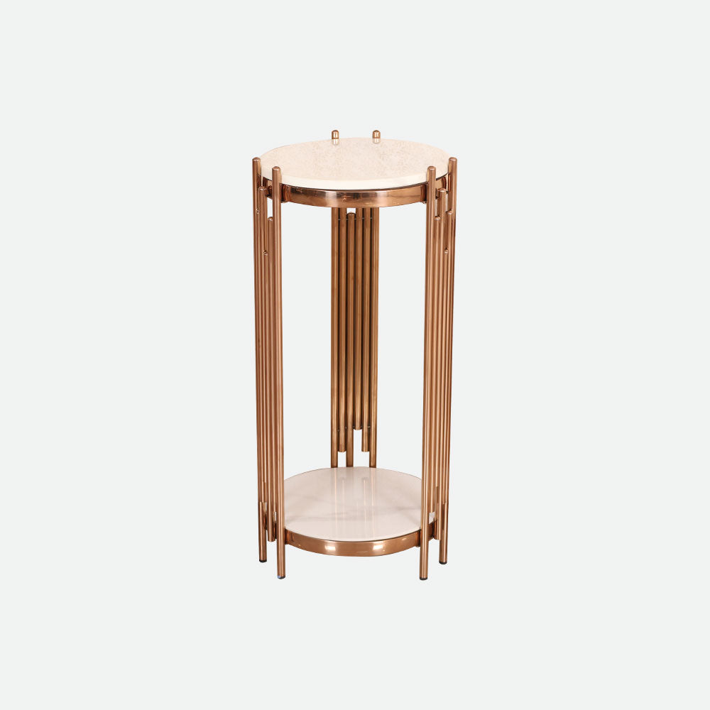 MAARK MARBLE  TOP COFFEE TABLE SET 301-3P HT