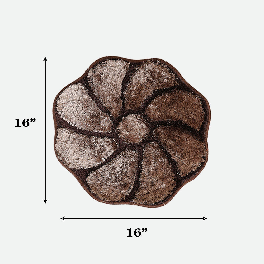 MAARK POLYSTER SHAGGY ROUND SKH