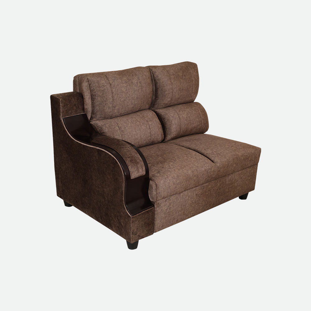 MAARK FABRIC CORNER SOFA 5 SEATER LOUIS
