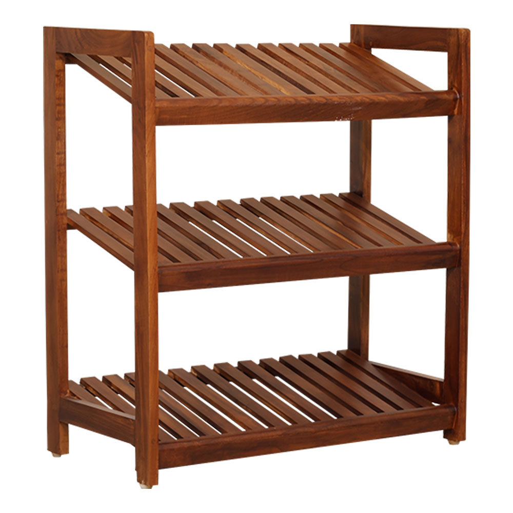 MAARK WOODEN CORNER STAND 3 FEET LADDER VMG