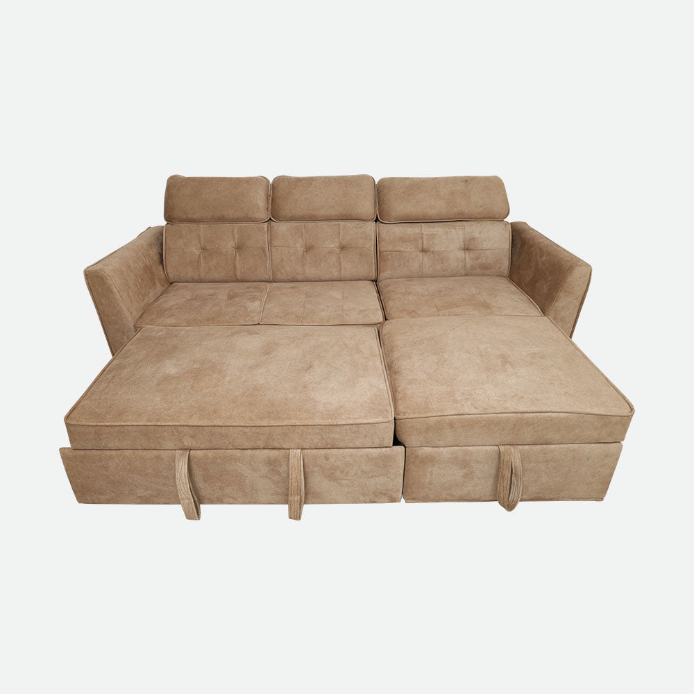 MAARK SOFA CUM BED S01002 STEEL COLOUR HT