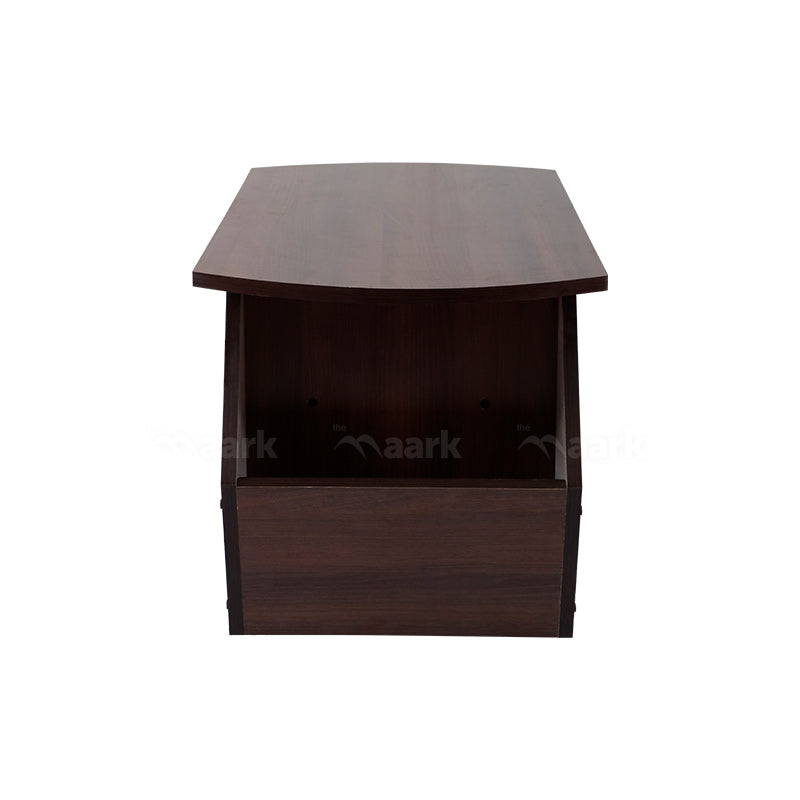 MAARK WOODEN FINISH MAGAZINE COFFEE TABLE