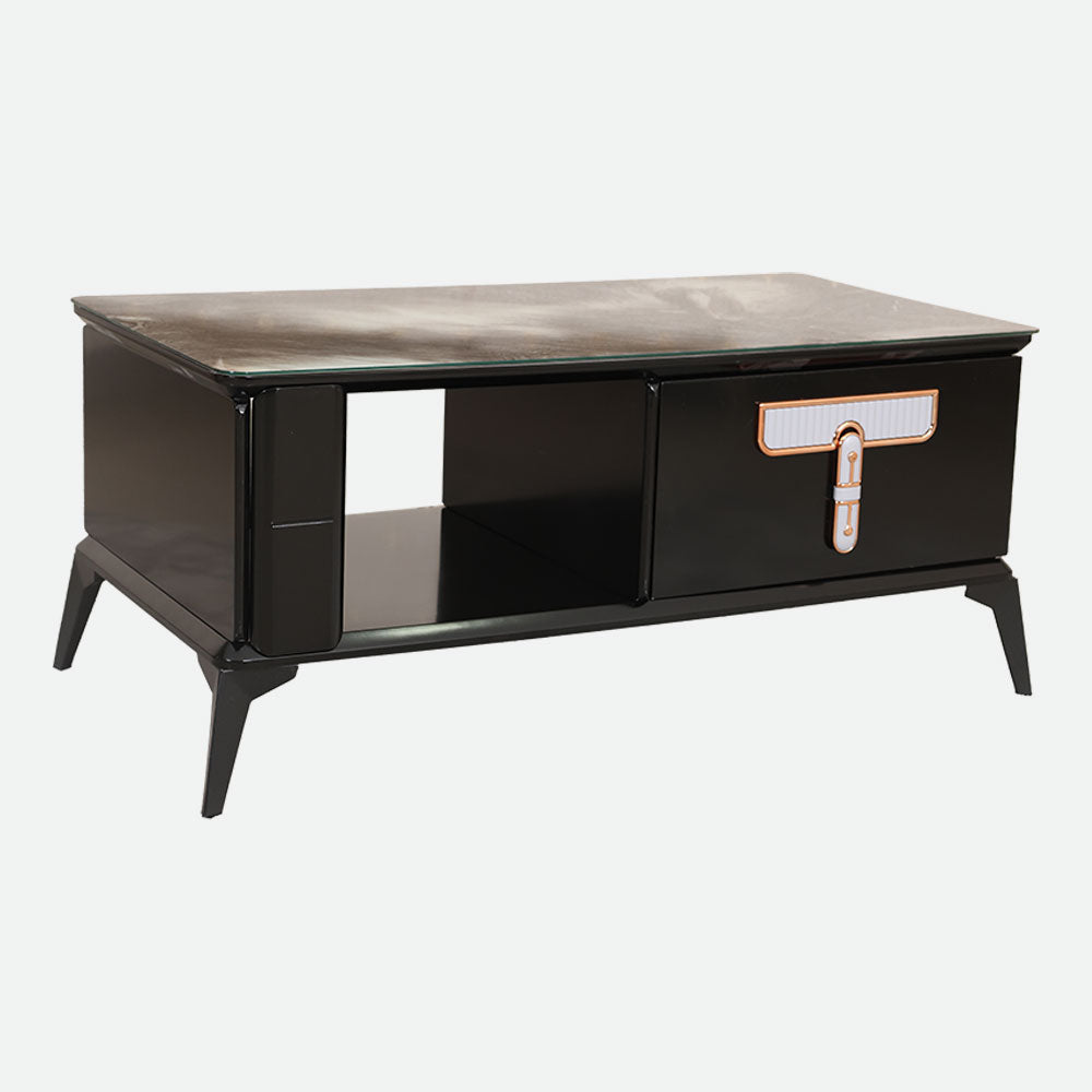 MAARK GLASS TOP COFFEE TABLE C32 HT