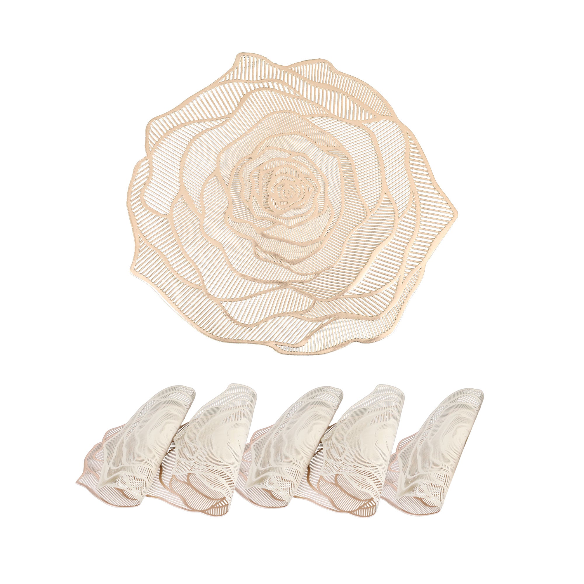 MAARK LEATHER PLACE MAT ROUND @18% CC